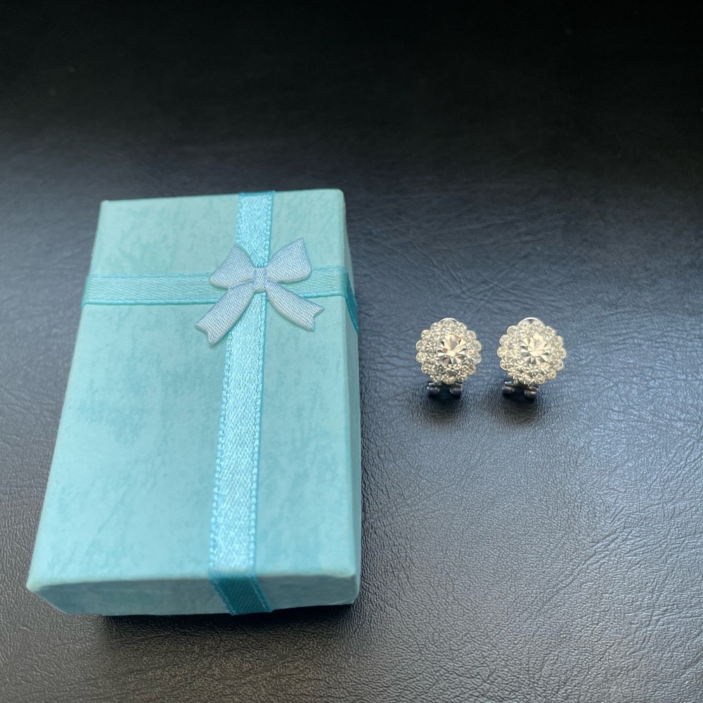 Crystal Ball Stud Earrings